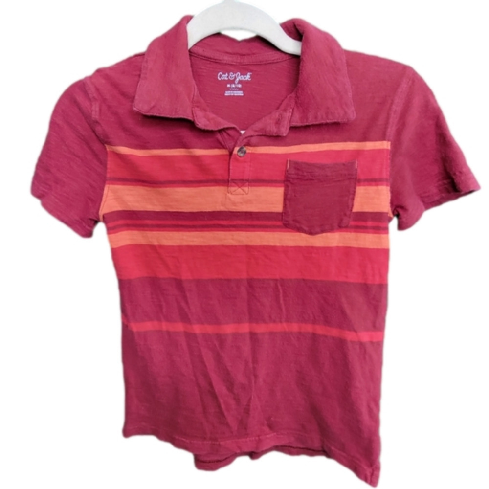 *5 for $20* Cat & Jack Red Boys Polo Medium